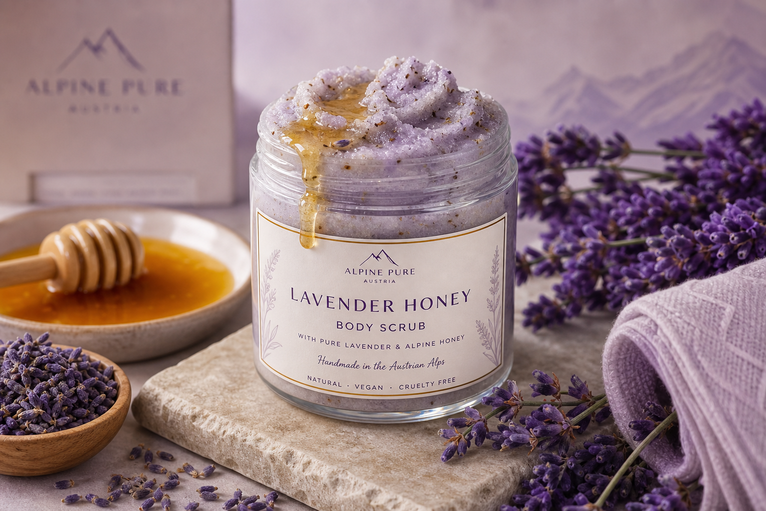 Lavendel Peeling